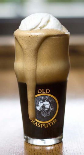 North Coast Brewing Old Rasputin Float